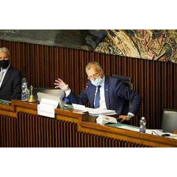 Il presidente del Cr Fvg, Piero Mauro Zanin - Il presidente del Cr Fvg, Piero Mauro Zanin