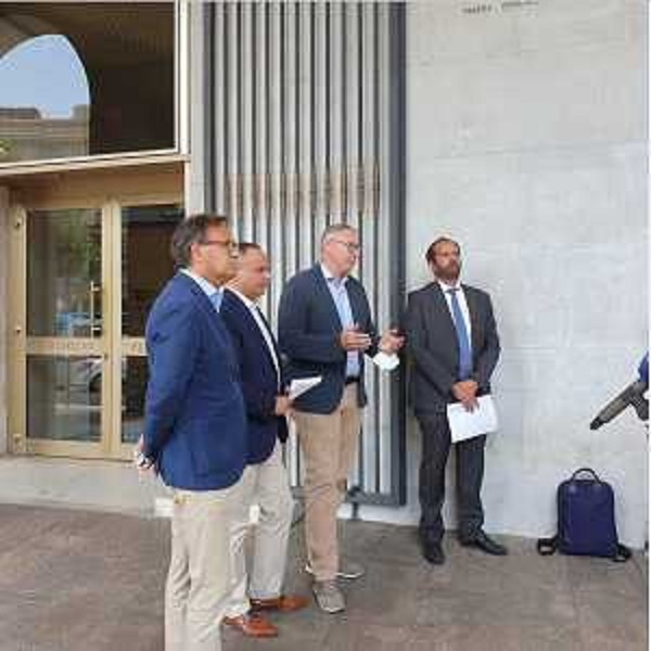 Mauro Di Bert (Progetto Fvg/Ar), Giuseppe Nicoli (FI), Mauro Bordin (Lega) e Claudio Giacomelli (FI) - Mauro Di Bert (Progetto Fvg/Ar), Giuseppe Nicoli (FI), Mauro Bordin (Lega) e Claudio Giacomelli (FI)