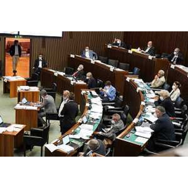 I lavori d'Aula durante l'esame dell'Assestamento - I lavori d'Aula durante l'esame dell'Assestamento