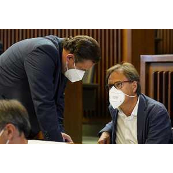 Mauro Di Bert (a destra) ed Edy Morandini (Progetto Fvg/Ar) - Mauro Di Bert (a destra) ed Edy Morandini (Progetto Fvg/Ar)