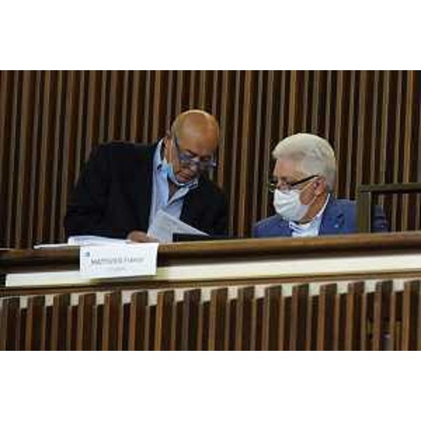 Lorenzo Tosolini (Lega) e Franco Mattiussi (FI) - Lorenzo Tosolini (Lega) e Franco Mattiussi (FI)