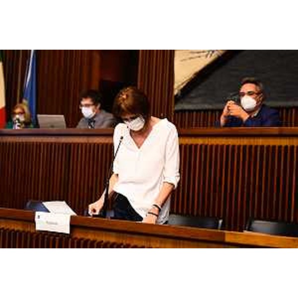 L'assessore regionale Alessia Rosolen - L'assessore regionale Alessia Rosolen