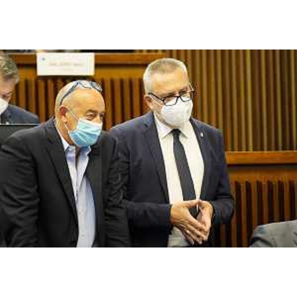 I leghisti Lorenzo Tosolini e Ivo Moras - I leghisti Lorenzo Tosolini e Ivo Moras