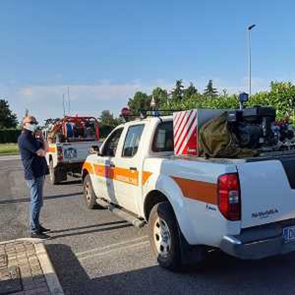 La partenza dei volontari che danno il cambio alle 4 squadre in Sicilia dal 1° agosto - La partenza dei volontari che danno il cambio alle 4 squadre in Sicilia dal 1° agosto