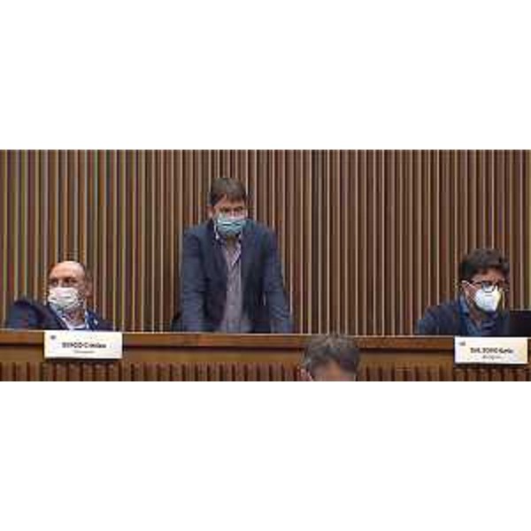 Cristian Sergo, Andrea Ussai e Mauro Capozzella (M5S) - Cristian Sergo, Andrea Ussai e Mauro Capozzella (M5S)