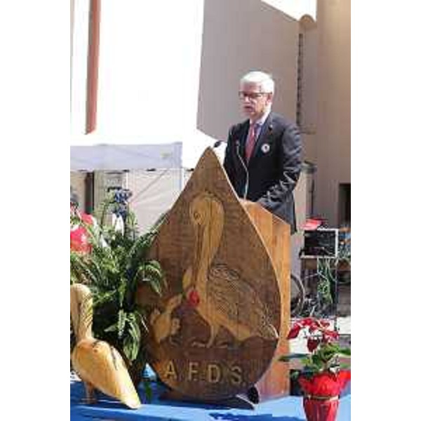 Il presidente Afds Roberto Flora - Il presidente Afds Roberto Flora