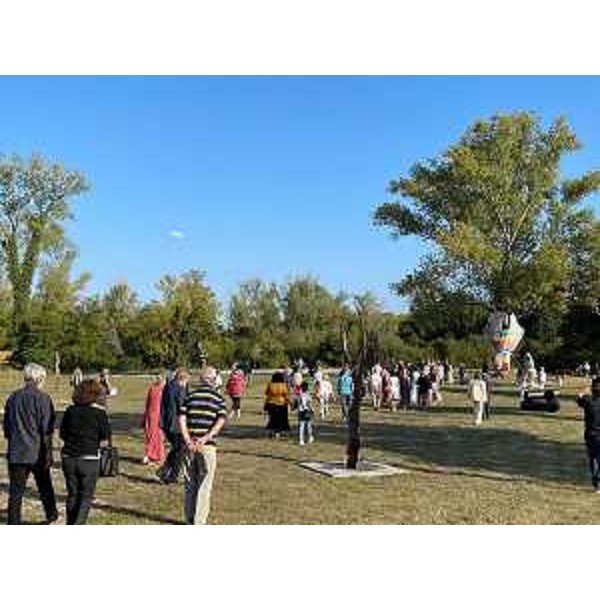 Le installazioni artistiche collocate nell'area Medolini del parco del Torre in zona San Gottardo (Udine) - Le installazioni artistiche collocate nell'area Medolini del parco del Torre in zona San Gottardo (Udine)