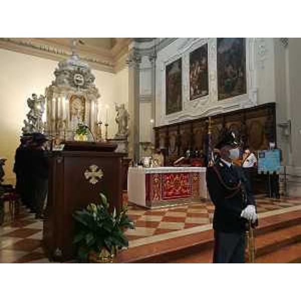 La cerimonia religiosa nel giorno della festa della Polizia di Stato - La cerimonia religiosa nel giorno della festa della Polizia di Stato