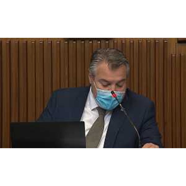 Il presidente della V Commissione, Diego Bernardis (Lega) - Il presidente della V Commissione, Diego Bernardis (Lega)