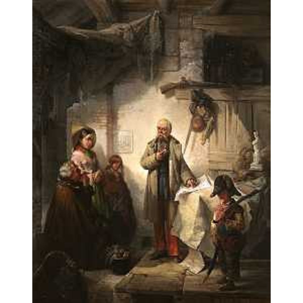 Una delle opera d'arte della mostra "Napoleone. Un omaggio" - Una delle opera d'arte della mostra "Napoleone. Un omaggio"