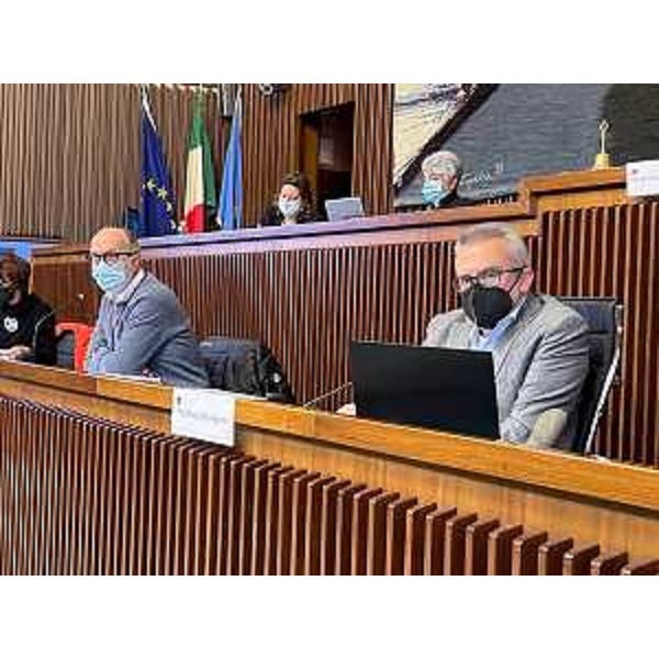 Il vicegovernatore Fvg, Riccardo Riccardi, e il presidente della III Commissione, Ivo Moras (Lega) - Il vicegovernatore Fvg, Riccardo Riccardi, e il presidente della III Commissione, Ivo Moras (Lega)