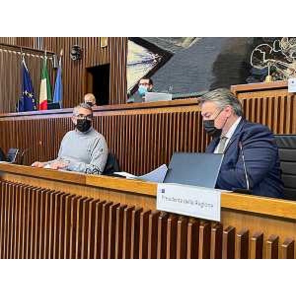 Il presidente della V Commissione consiliare, Diego Bernardis (Lega), e l'assessore regionale alla Sicurezza, Pierpaolo Roberti - Il presidente della V Commissione consiliare, Diego Bernardis (Lega), e l'assessore regionale alla Sicurezza, Pierpaolo Roberti