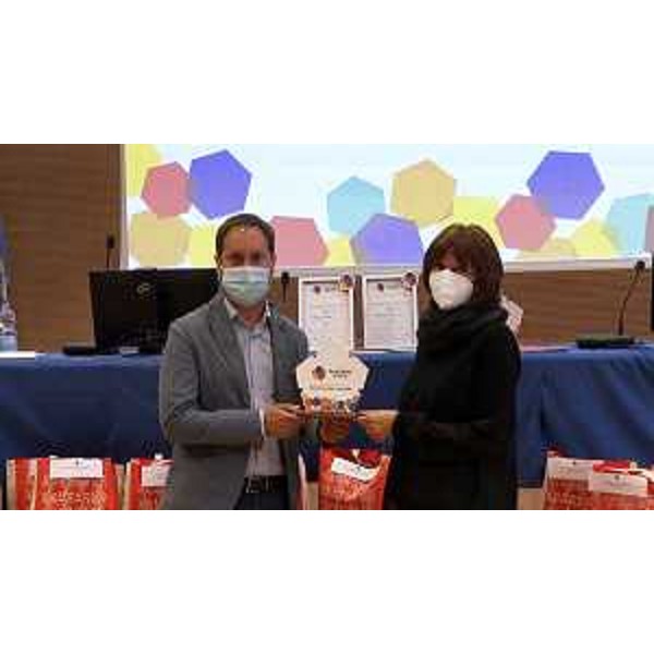 L'assessore regionale al Lavoro Alessia Rosolen alla consegna del premio PerCoRSI in FVG 2 - Udine, 15 ottobre 2021 - L'assessore regionale al Lavoro Alessia Rosolen alla consegna del premio PerCoRSI in FVG 2 - Udine, 15 ottobre 2021