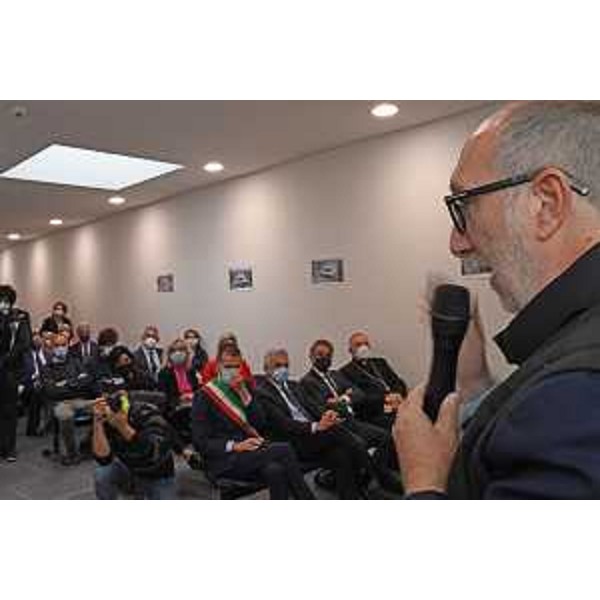 Il vicegovernatore Riccardo Riccardi durante linaugurazione della Cittadella della salute sociosanitaria dellAzienda sanitaria Friuli Occidentale a Pordenone. - Il vicegovernatore Riccardo Riccardi durante linaugurazione della Cittadella della salute sociosanitaria dellAzienda sanitaria Friuli Occidentale a Pordenone.