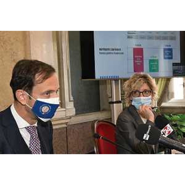 Il governatore Fedriga e l'assessore alle Finanze Zilli illustrano il nuovo accordo di contributo alla finanza pubblica con il Mef - Il governatore Fedriga e l'assessore alle Finanze Zilli illustrano il nuovo accordo di contributo alla finanza pubblica con il Mef