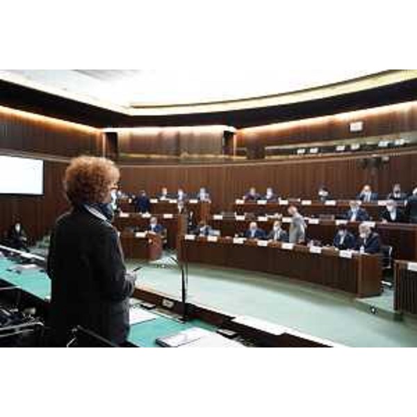 L'assessore Fvg alla Cultura, Tiziana Gibelli - L'assessore Fvg alla Cultura, Tiziana Gibelli