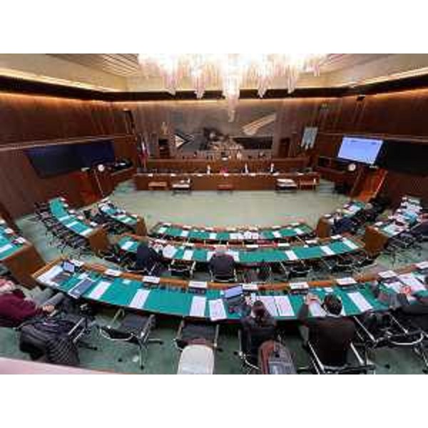 La IV Commissione permanente riunita nell'emiciclo di piazza Oberdan a Trieste - La IV Commissione permanente riunita nell'emiciclo di piazza Oberdan a Trieste