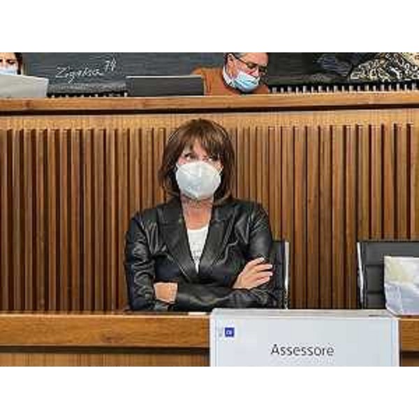 L'assessore regionale alla Famiglia, Alessia Rosolen - L'assessore regionale alla Famiglia, Alessia Rosolen