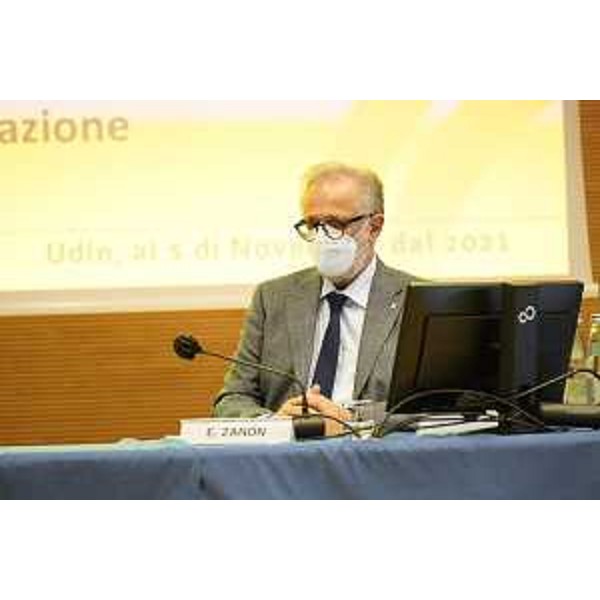 Il consigliere Emanuele Zanon, delegato all'organizzazione della Conferenza - Il consigliere Emanuele Zanon, delegato all'organizzazione della Conferenza
