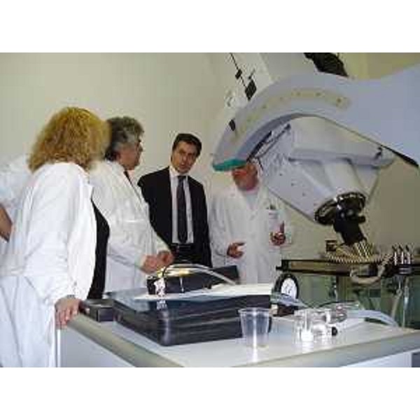 L'assessore regionale alla Salute e Protezione sociale Ezio Beltrame alla giornata del Collegio di Indirizzo e Verifica del CRO di Aviano. (Aviano 21/01/08)