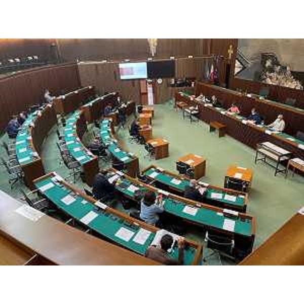 La IV Commissione riunita nell'aula di piazza Oberdan a Trieste - La IV Commissione riunita nell'aula di piazza Oberdan a Trieste