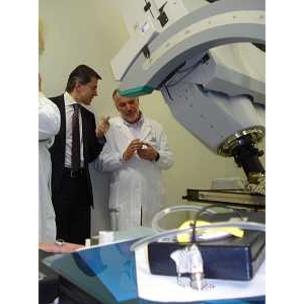 L'assessore regionale alla Salute e Protezione sociale Ezio Beltrame alla giornata del Collegio di Indirizzo e Verifica del CRO di Aviano. (Aviano 21/01/08)