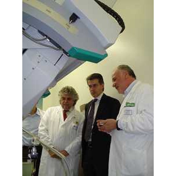 L'assessore regionale alla Salute e Protezione sociale Ezio Beltrame alla giornata del Collegio di Indirizzo e Verifica del CRO di Aviano. (Aviano 21/01/08)