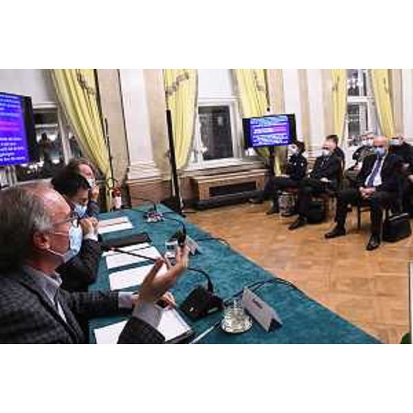 Il convegno 'Cop26: da Glasgow al Friuli Venezia Giulia gli effetti del cambiamento climatico sul nostro mare', al quale ha partecipato il climatologo Premio Nobel Filippo Giorgi - Il convegno 'Cop26: da Glasgow al Friuli Venezia Giulia gli effetti del cambiamento climatico sul nostro mare', al quale ha partecipato il climatologo Premio Nobel Filippo Giorgi 