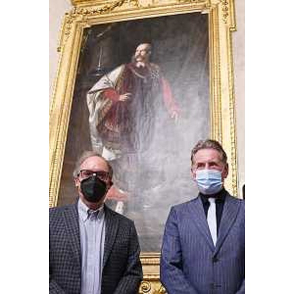 L'assessore Fabio Scoccimarro e il climatologo Premio Nobel Filippo Giorgi - L'assessore Fabio Scoccimarro e il climatologo Premio Nobel Filippo Giorgi 