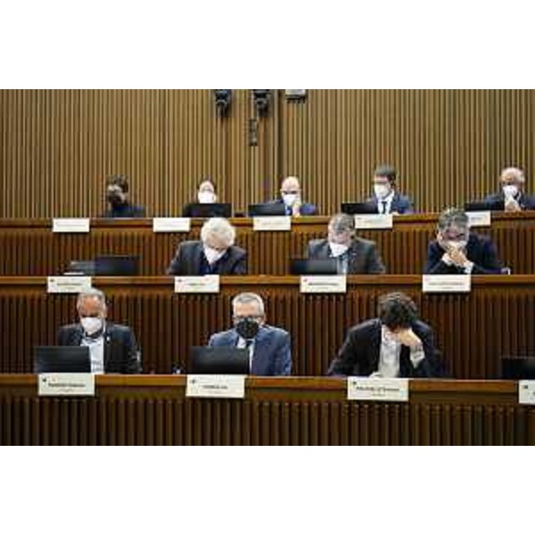 Aula durante lavori - Aula durante lavori