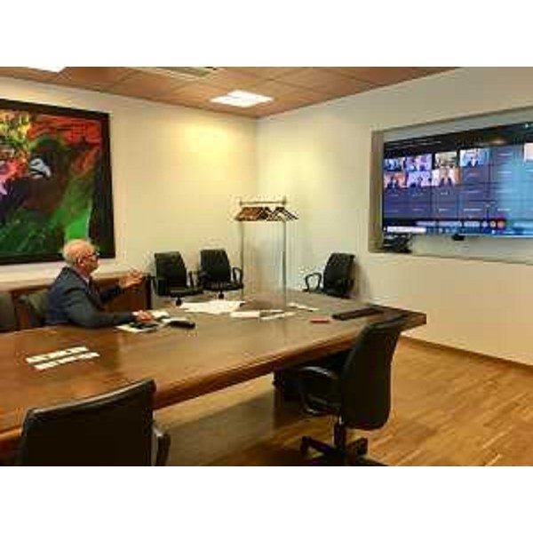 L'assessore del Friuli Venezia Giulia ai Servizi informativi Sebastiano Callari interviene da Udine in via telematica ai lavori della Commissione Bilancio della Camera sul Pnrr nella sua veste di coordinatore vicario della Commisisone Innovazione tecnologica e Digitalizzazione della Conferenza delle Regioni e delle Province autonome - L'assessore del Friuli Venezia Giulia ai Servizi informativi Sebastiano Callari interviene da Udine in via telematica ai lavori della Commissione Bilancio della Camera sul Pnrr nella sua veste di coordinatore vicario della Commisisone Innovazione tecnologica e Digitalizzazione della Conferenza delle Regioni e delle Province autonome