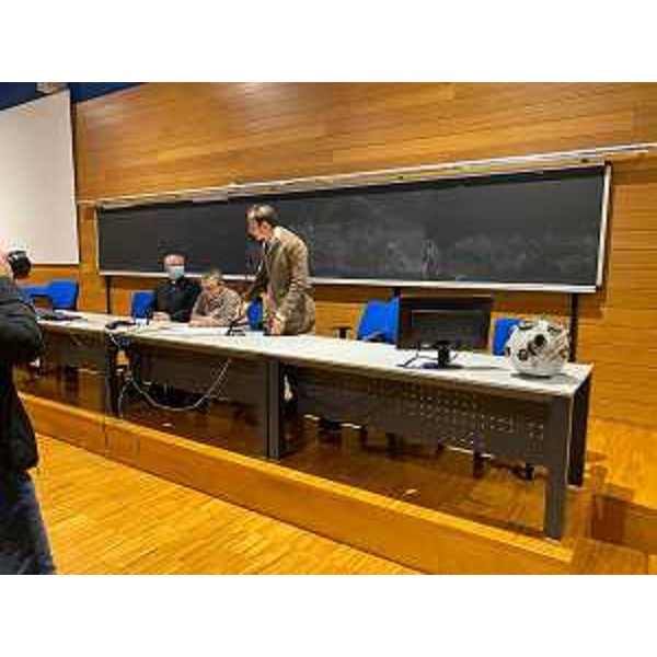 Il governatore del Friuli Venezia Giulia Massimiliano Fedriga durante la celebrazione dei 40 anni di fondazione dellUniversità della terza età di Udine. - Il governatore del Friuli Venezia Giulia Massimiliano Fedriga durante la celebrazione dei 40 anni di fondazione dellUniversità della terza età di Udine.