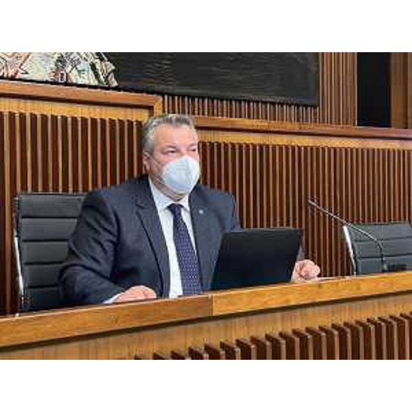 Diego Bernardis (Lega), presidente della V Commissione - Diego Bernardis (Lega), presidente della V Commissione