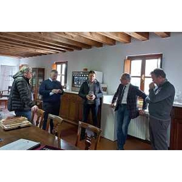 L'incontro nella sede del Consorzio doc Friuli Colli orientali - L'incontro nella sede del Consorzio doc Friuli Colli orientali
