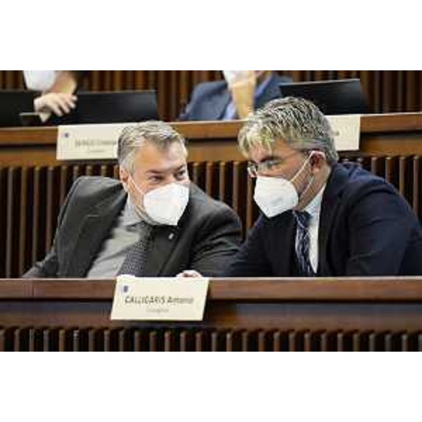 Diego Bernardis e Antonio Calligaris (Lega) - Diego Bernardis e Antonio Calligaris (Lega)