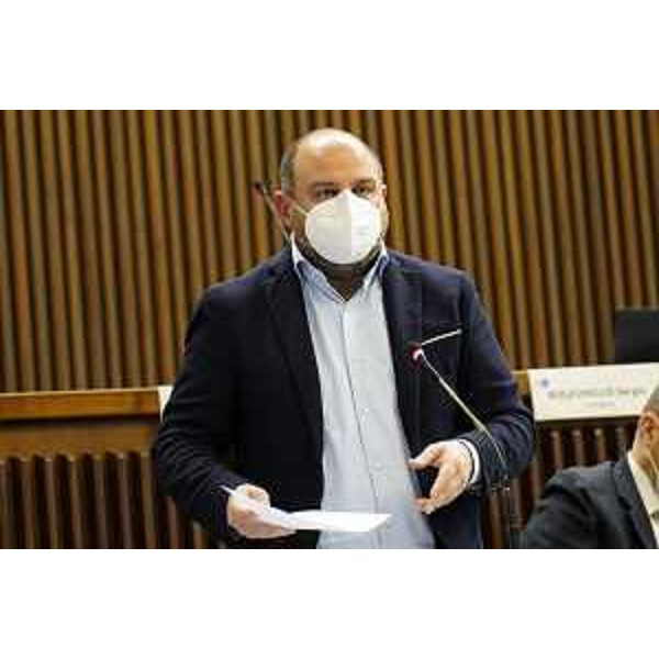 Diego Moretti, capogruppo del Pd - Diego Moretti, capogruppo del Pd