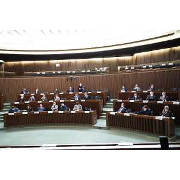 Aula durante lavori - Aula durante lavori