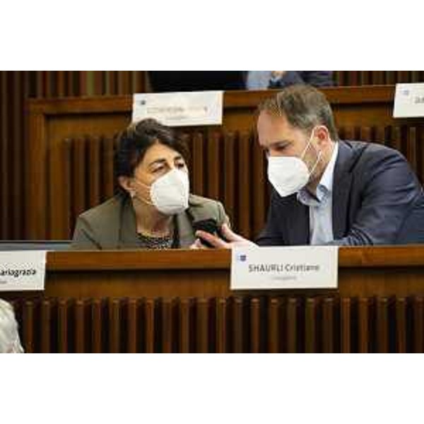 Mariagrazia Santoro e Cristiano Shaurli (Pd) - Mariagrazia Santoro e Cristiano Shaurli (Pd)