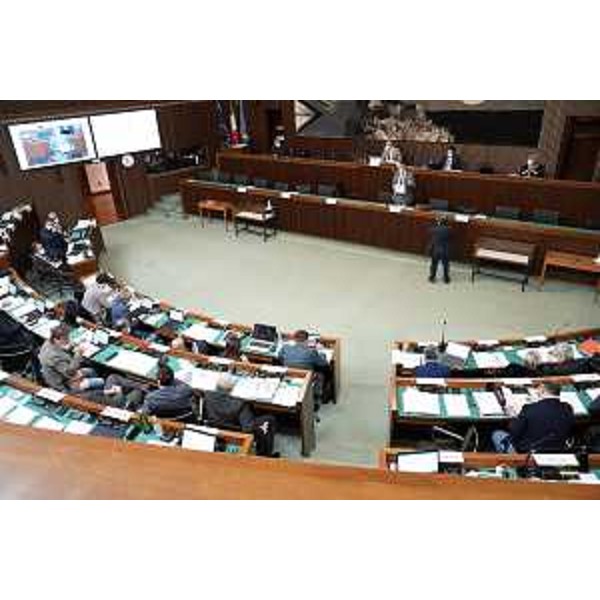 Aula durante lavori - Aula durante lavori