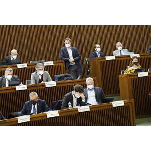 Aula durante lavori - Aula durante lavori