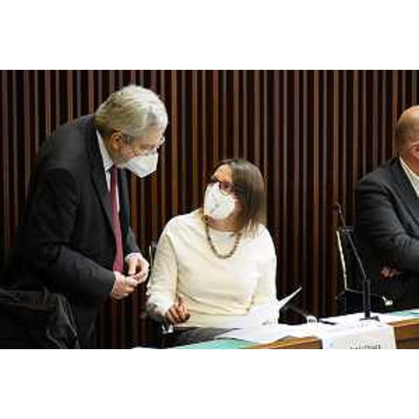 Furio Honsell (Open Fvg) e Chiara Da Giau (Pd) - Furio Honsell (Open Fvg) e Chiara Da Giau (Pd)