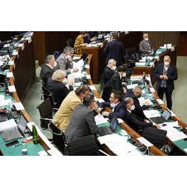 Aula durante lavori - Aula durante lavori