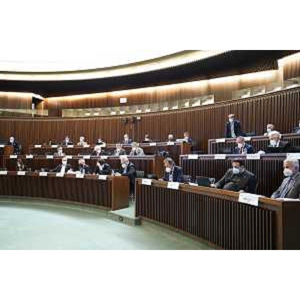 Aula durante lavori - Aula durante lavori