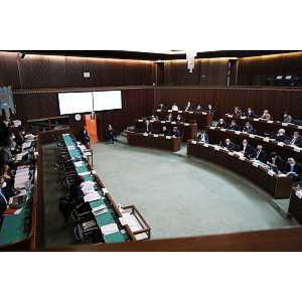 Aula durante lavori - Aula durante lavori