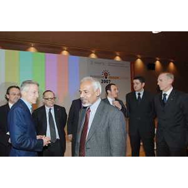 Riccardo Illy (Presidente Friuli Venezia Giulia) al Premio Innovazione 2007. (Udine 07/02/08)