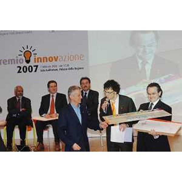 Riccardo Illy (Presidente Friuli Venezia Giulia) al Premio Innovazione 2007. (Udine 07/02/08)