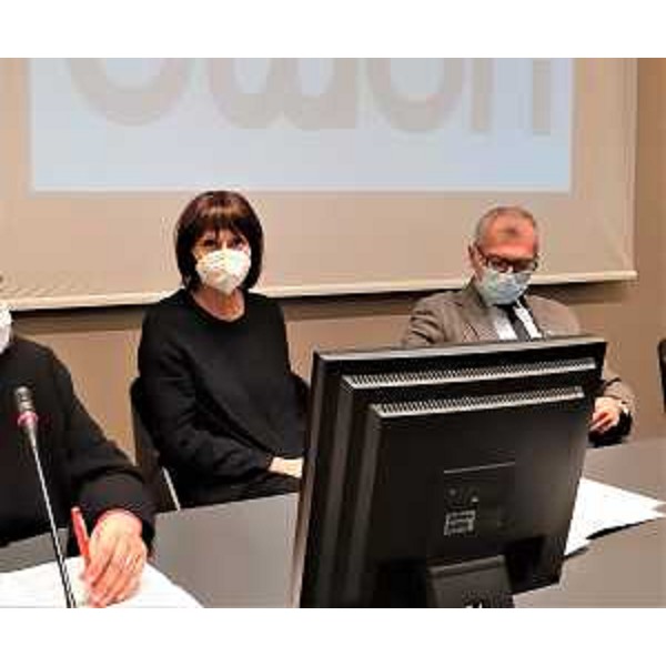 L'assessore regionale Alessia Rosolen accanto al presidente del Consiglio regionale Piero Mauro Zanin - L'assessore regionale Alessia Rosolen accanto al presidente del Consiglio regionale Piero Mauro Zanin