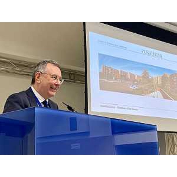 Lassessore regionale alle Infrastrutture e Territorio Graziano Pizzimenti in Fiera a Pordenone alla cerimonia per i 50 anni di fondazione dellAter del Friuli Occidentale. - Lassessore regionale alle Infrastrutture e Territorio Graziano Pizzimenti in Fiera a Pordenone alla cerimonia per i 50 anni di fondazione dellAter del Friuli Occidentale.