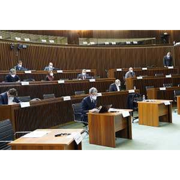 Aula durante lavori - Aula durante lavori