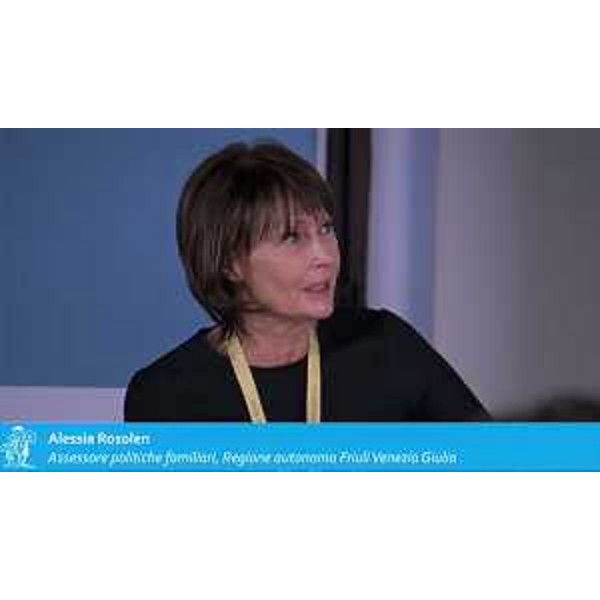 Lassessore al Lavoro e famiglia Alessia Rosolen allevento di apertura della decima edizione del Festival della Famiglia - Trento, 29 novembre 2021 - Lassessore al Lavoro e famiglia Alessia Rosolen allevento di apertura della decima edizione del Festival della Famiglia - Trento, 29 novembre 2021